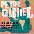 Peter Gabriel - - 2009 03 22 Estadio Velez Sarsfield, Buenos Aires, ARG  