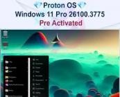 Windows 11 Pro Lite v24H2 Build 26100.3775 Proton OS (x64)