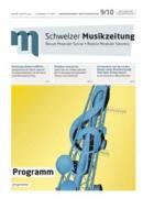 Schweizer Musikzeitung 09-10/2022