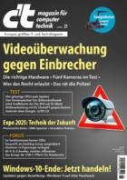 ct Magazin fuer Computertechnik 21/2025