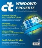 c't Magazin für Computertechnik Sonderheft - Windows Projekte 2024