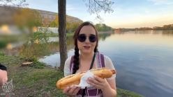 MyDirtyHobby - Leni-Luchs - XXXL Hotdog Wette - Hättest du dich getraut