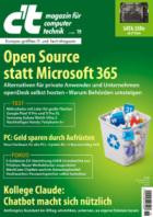 ct Magazin fuer Computertechnik 19/2026