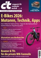 ct Magazin fuer Computertechnik 12/2026