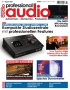 Professional audio Magazin 08/2021