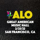 ALO - - 2022 02 25 Great American Music Hall, San Francisco, CA  