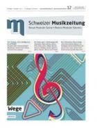 Schweizer Musikzeitung 12/2021