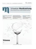 Schweizer Musikzeitung 05/2021