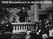 1929 Börsenkrach in der Wall Street