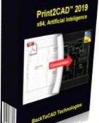 BackToCAD Technologies Print2CAD 2019 DV v19.40