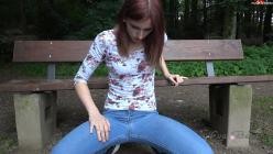 MyDirtyHobby - Eva-Berg - Mein erster Jeanspiss - Anal gefickt - Outdoor