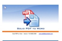 Solid Pdf to Word v10.0.9202