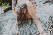 SuicideGirls - Rachelle Cold Cold Rain - 47 Pics