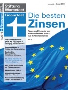 Stiftung Warentest Finanztest 01/2016