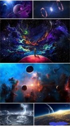 Sci Fi Space Wallpaper