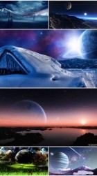 Sci Fi Landscape Wallpaper (Pack 5)