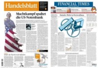 Handelsblatt und FinancialTimesDeutschland vom 07.04.2010