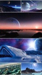 Sci Fi Landscape Wallpaper (Pack 3)