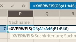 LinkedIn Excel: Die Funktionen Xverweis und Xvergleich