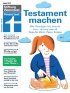 Stiftung Warentest Finanztest 08/2019