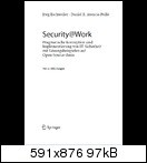 Springer Verlag - Security at Work 1. Auflage 2006