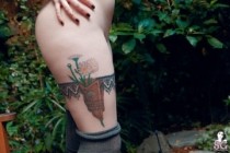 SuicideGirls - Moxi Secret Garden - 44 Pics