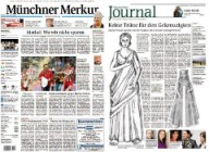 Münchner Merkur Wochenendausgabe vom 15./16. Mai 2010