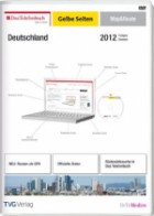 Das Telefonbuch und Gelbe Seiten Deutschland Map and Route Frühjahr Sommer 2012