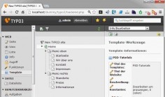 PSD Tutorials TYPO3 CMS Training