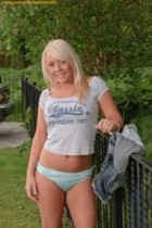 WettingHerPanties - Becky Boo Becky Boo Has An Outdoor Jeans Wetting - 85 Pics