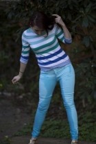 WettingHerPanties - Hazel Wet Blue Pants - 63 Pics