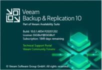 Veeam Backup & Replication 10a Build v10.0.1.4854