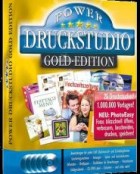 Power Druckstudio Gold Zeitungen & Visitenkarten