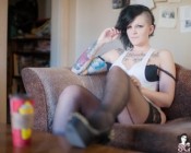 SuicideGirls - MissMeganLee Triple Triple - 47 Pics