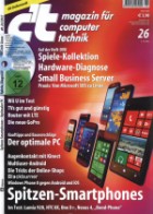 c't Magazin 26/2012