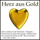 Herz aus Gold